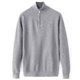 Stand-up Collar Men's Sweater Knitwear