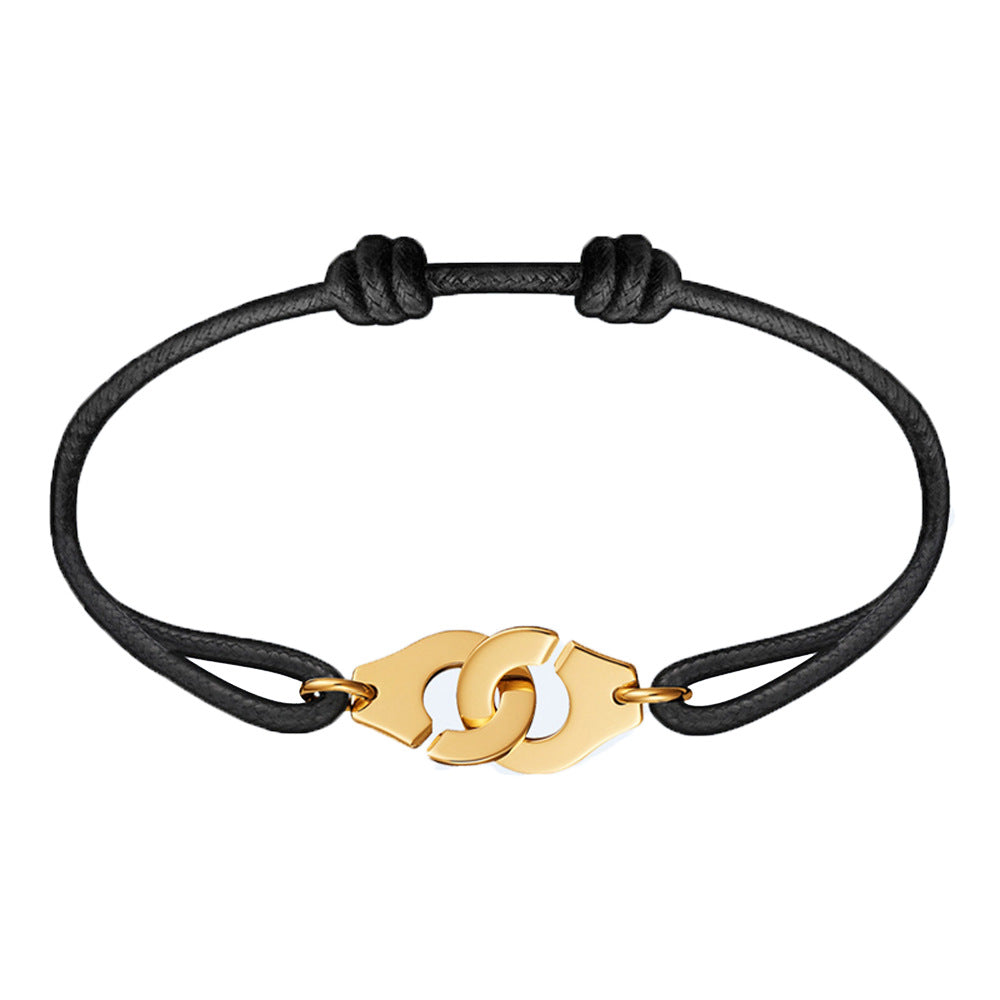 Leather Bracelet Bracelet - Dolce Elegante