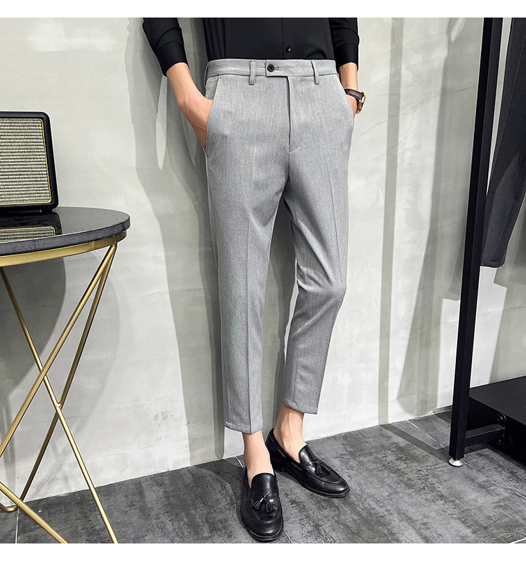 Men's Slim Fit Casual Tappered Pants