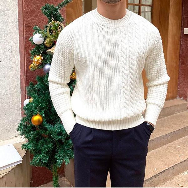 Men's Clothing Knitted Sweater Twisted String Design Sense - Dolce Elegante