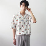 Men's Niche Summer Print Casual Shirt