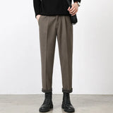 Men's Fleece-lined Thickened Ankle-length Pants