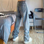 Men Embroidered Jeans 
